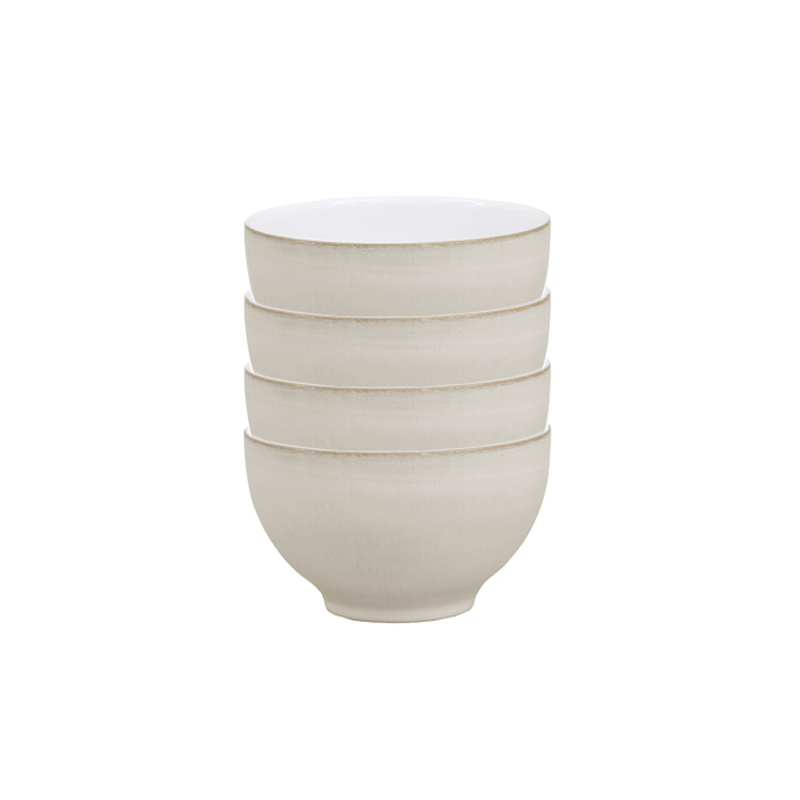 Natural Canvas Small Bowls - Set Of 4
