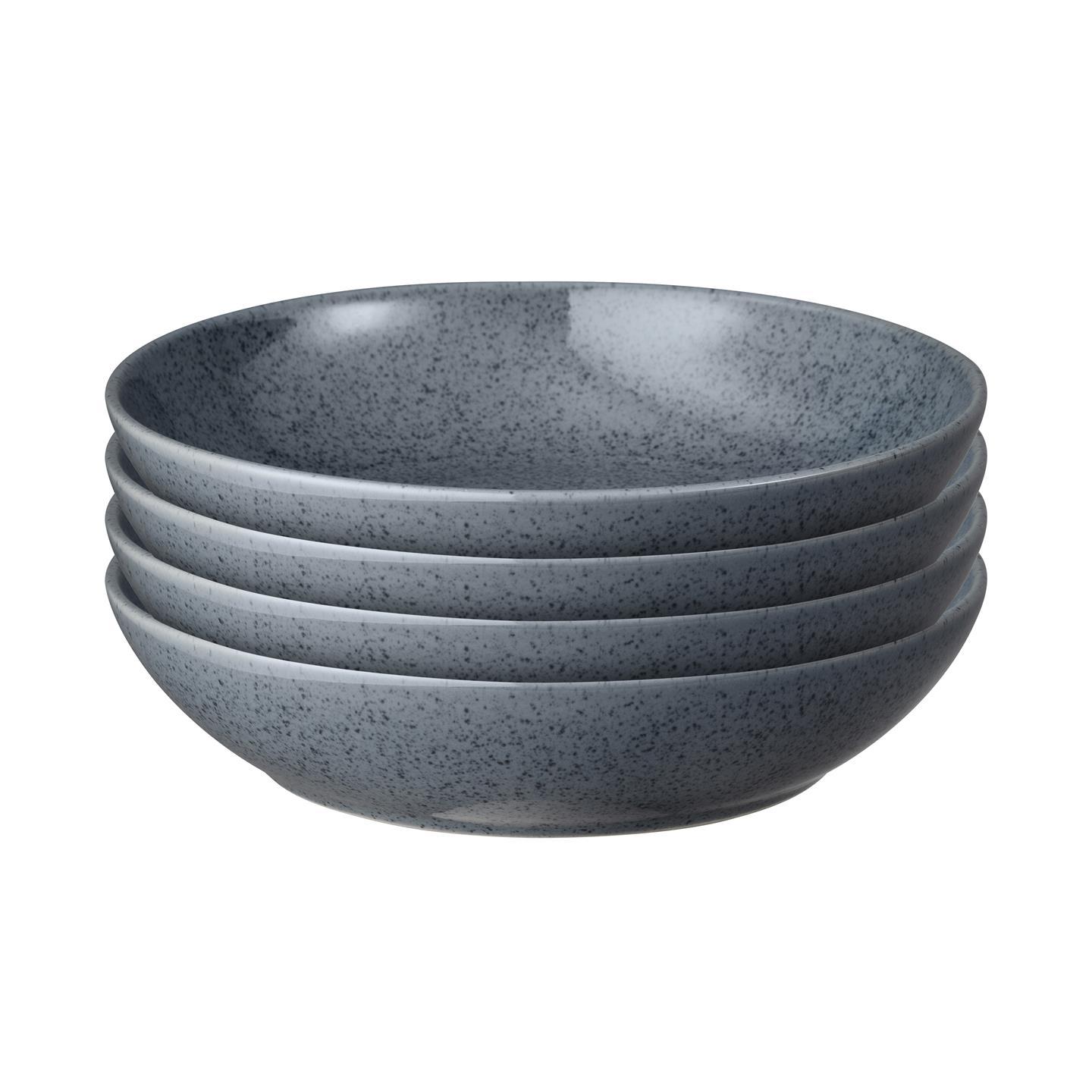 Dark Grey Speckle Pasta Bowls - Set Of 4 - Thumbnail 2