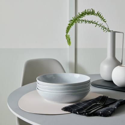 Dove Grey Pasta Bowl