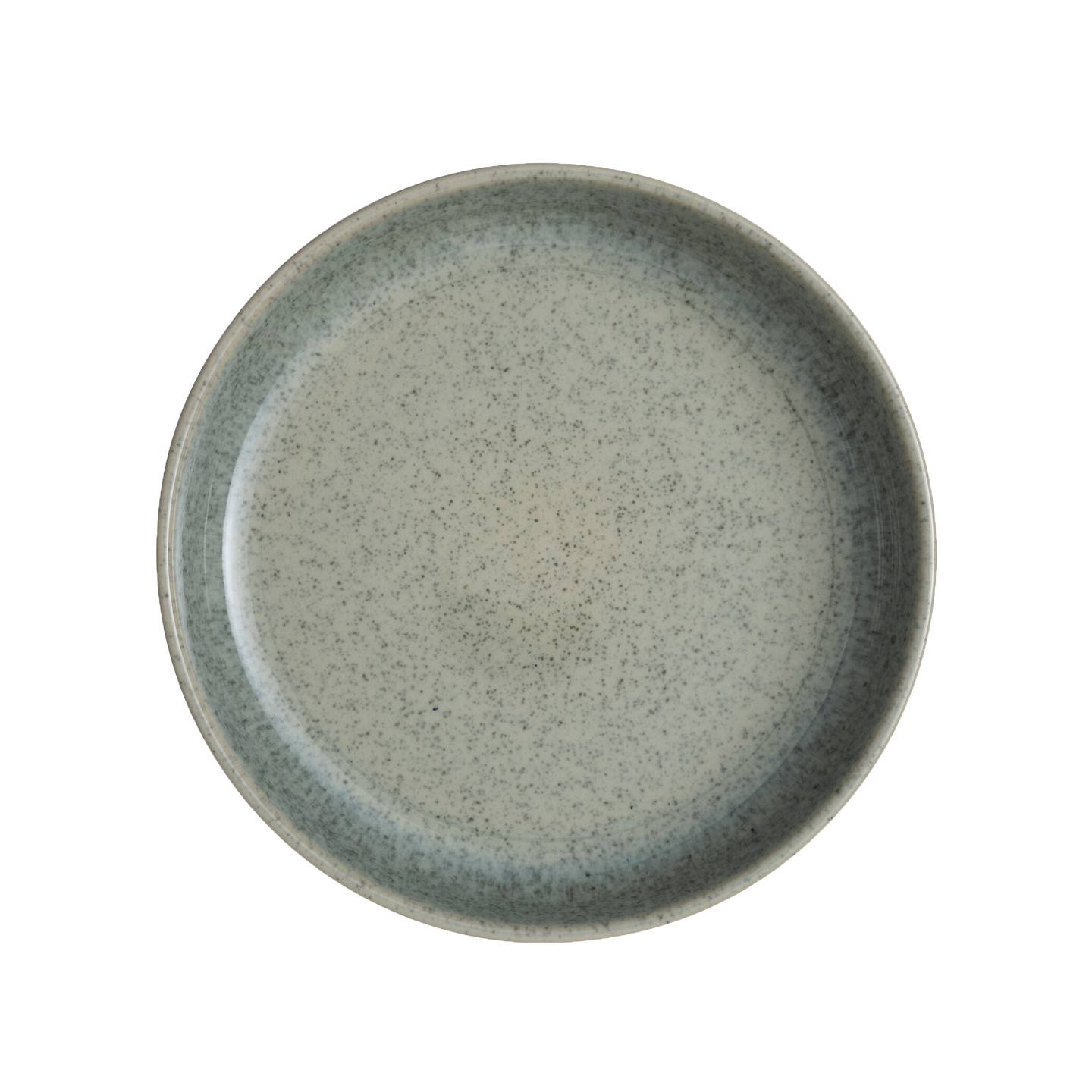 Dapple Dark Green Medium Plate -