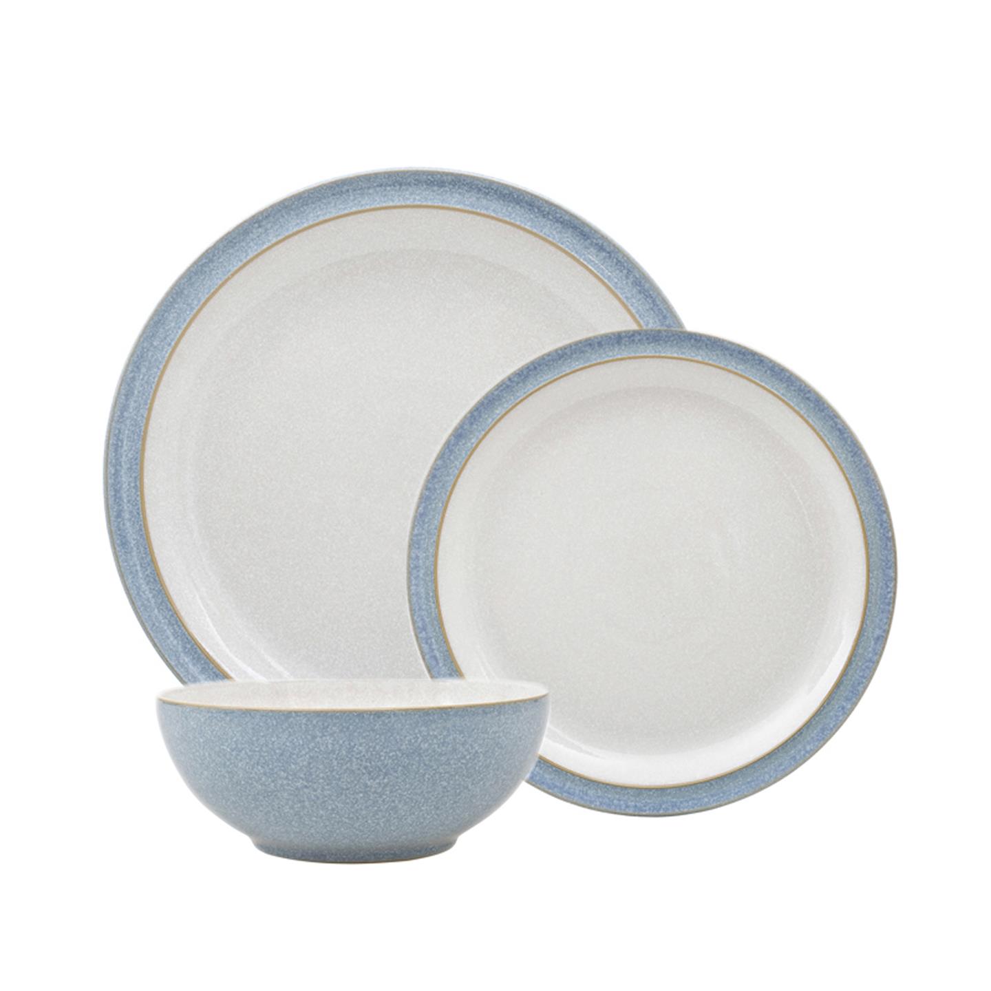 Elements Blue 12 Piece Dinnerware Set - Thumbnail 3