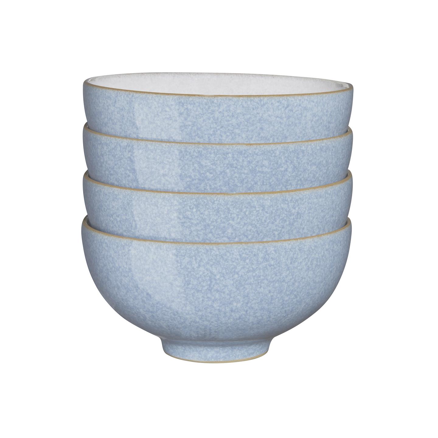 Elements Blue Rice Bowls - Set Of 4 - Thumbnail 2