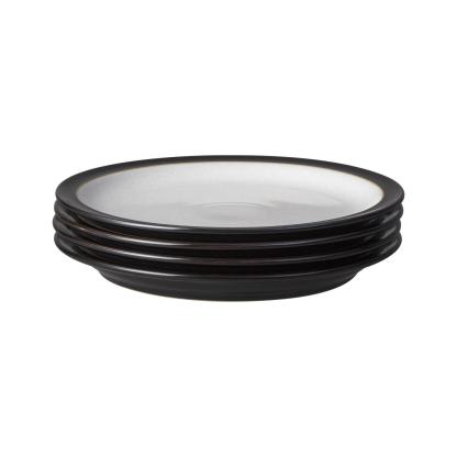 Elements Black Dinner Plates - Set Of 4 - Thumbnail 2