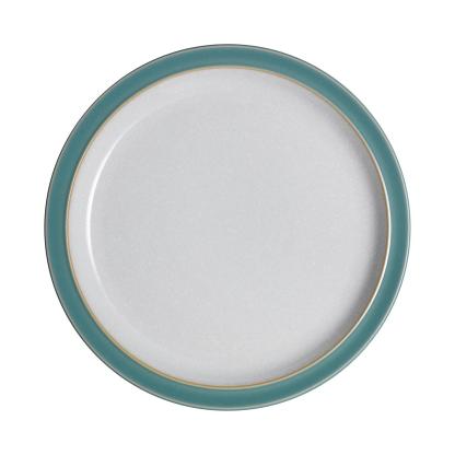 Elements Fern Green Medium Plates - Set Of 4