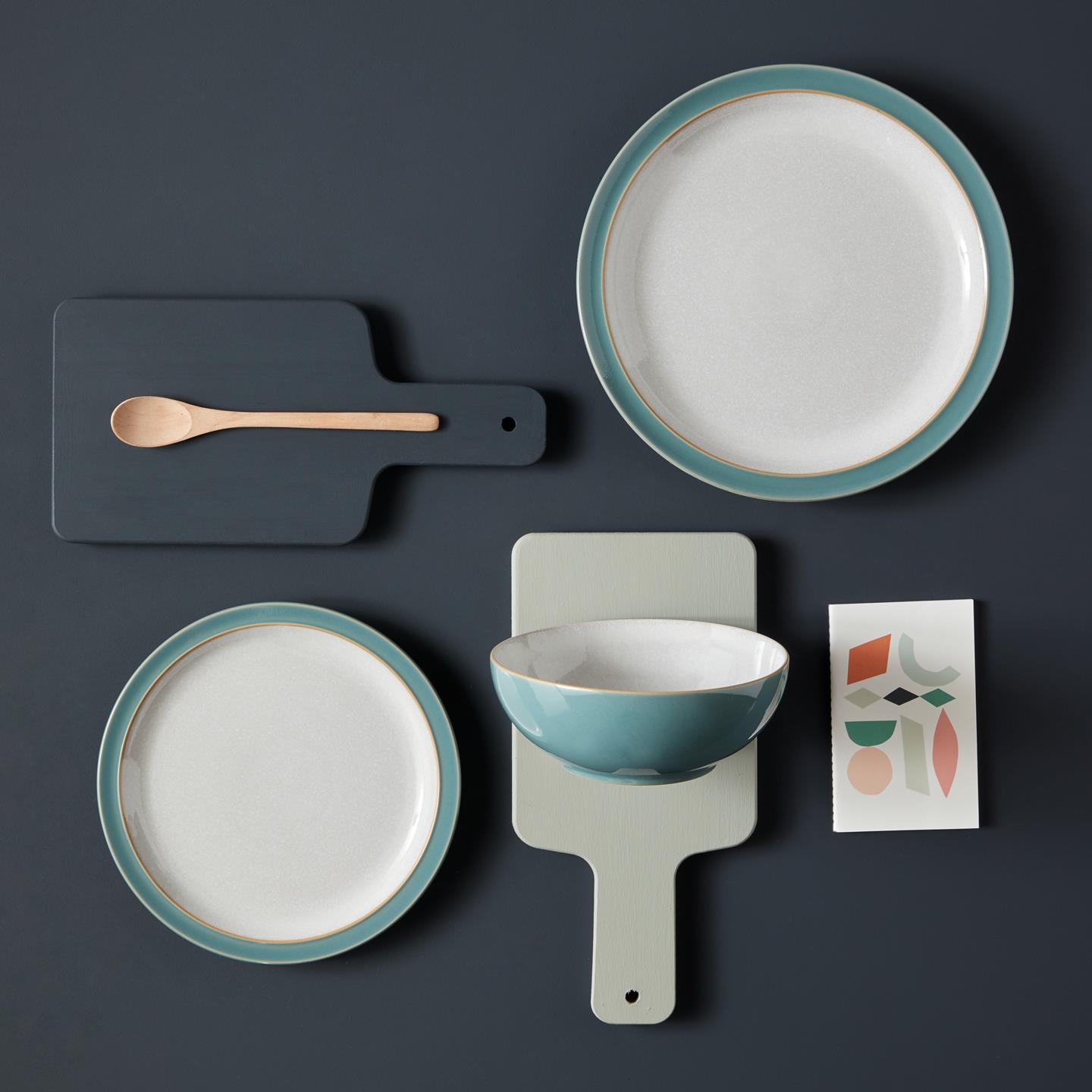 Elements Fern Green 3 Piece Dinnerware Set