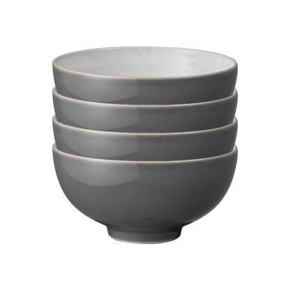 Elements Fossil Grey Rice Bowls - Set Of 4 - Thumbnail 2