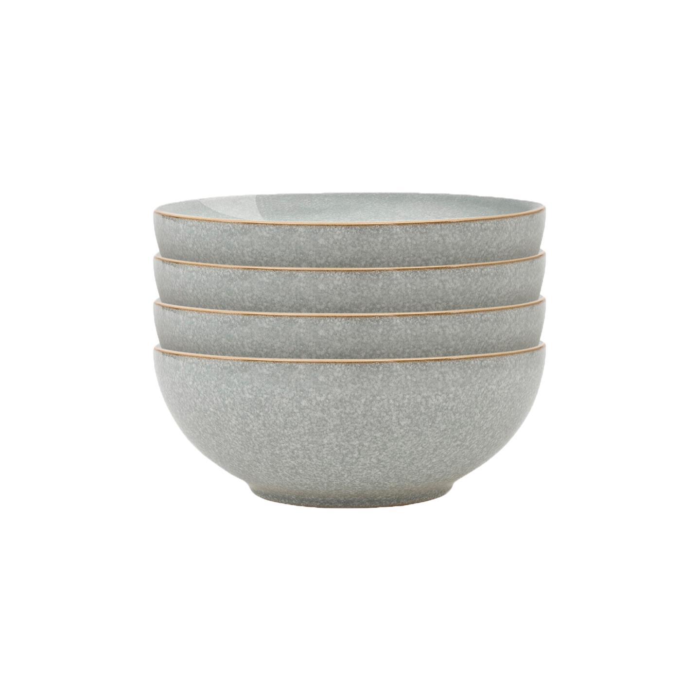 Elements Light Grey Alt Coupe Cereal Bowls - Set Of 4 - Thumbnail 2