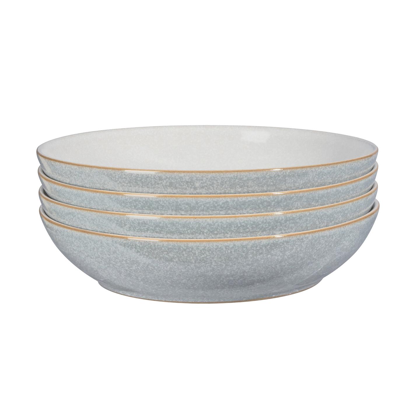 Elements Light Grey Pasta Bowls - Set Of 4 - Thumbnail 4