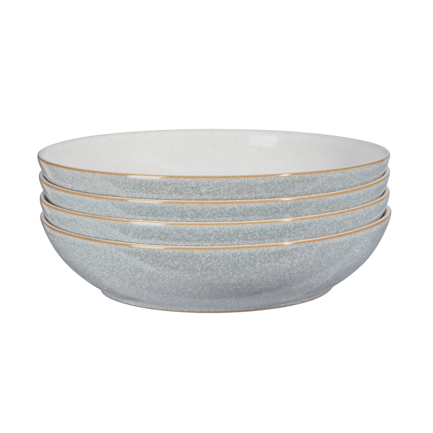 Elements Light Grey Pasta Bowls - Set Of 4 - Thumbnail 3