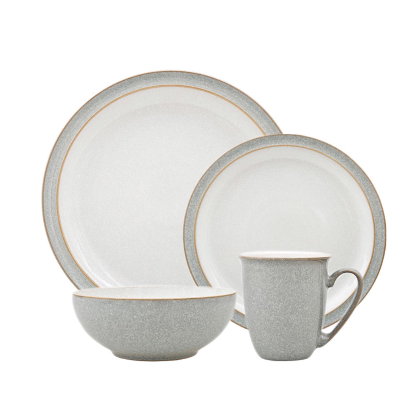 Elements Light Grey 16 Piece Dinnerware Set