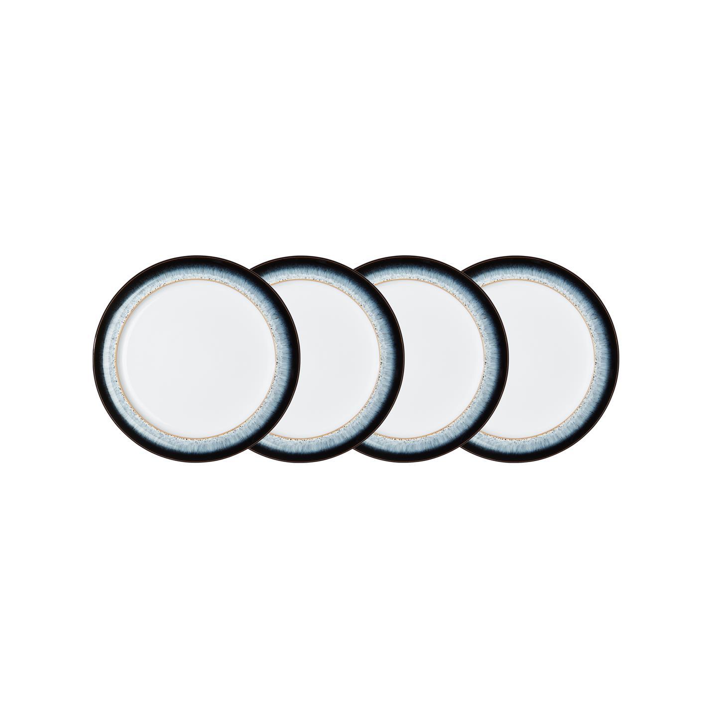 Halo Wide Rimmed Small Plates - Set Of 4