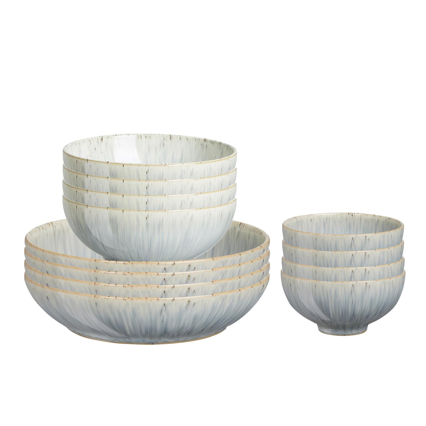 Halo Speckle 12 Piece Bowl Set - Thumbnail 2