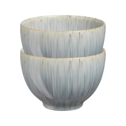 Halo Speckle Deep Noodle Bowls - Set Of 2