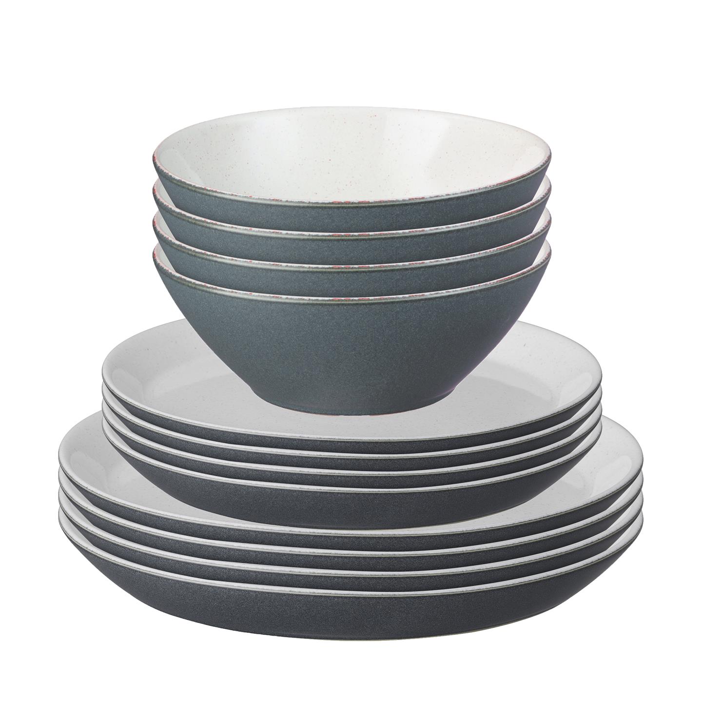 Impression Charcoal Blue 12 Pc Set