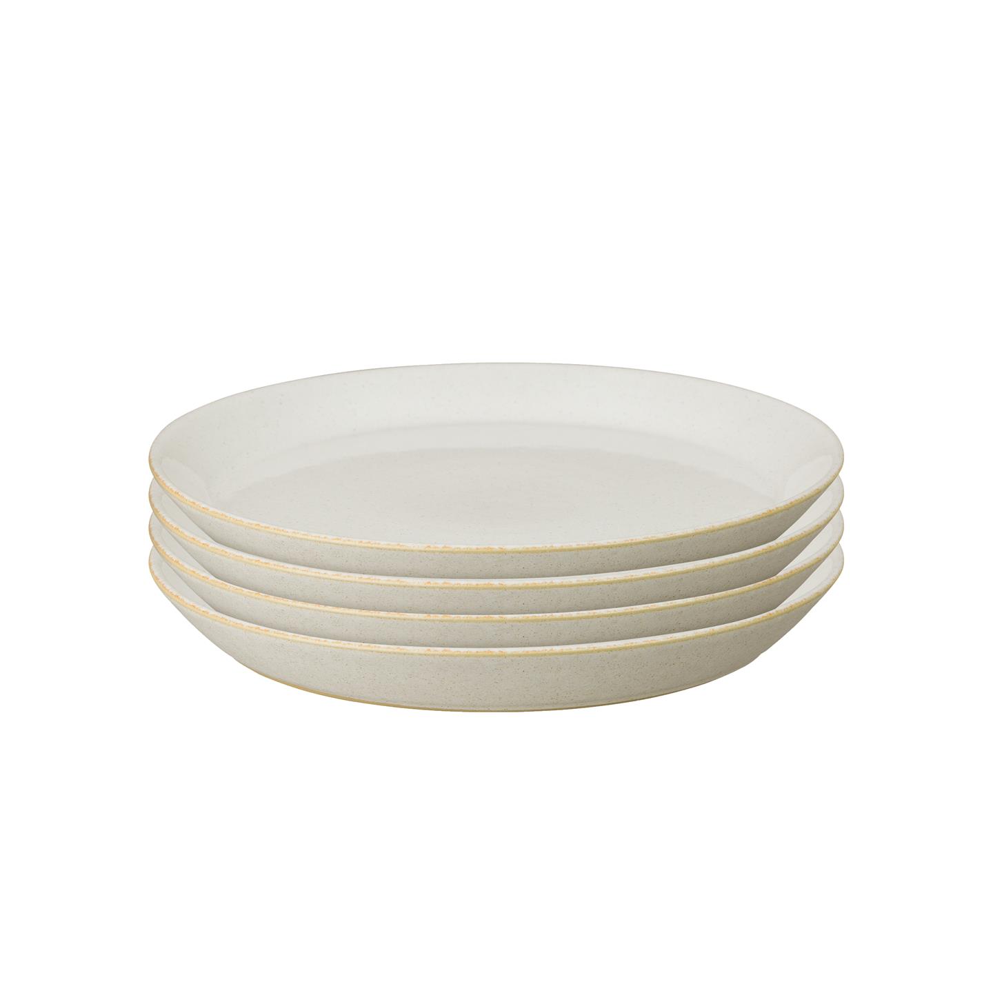 Impression Cream Small Plates - Set Of 4
