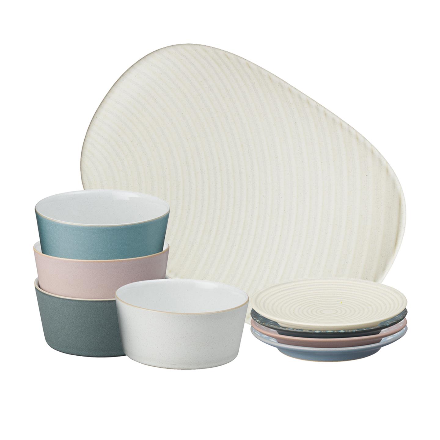 Impression Cream Serving Set - Thumbnail 2