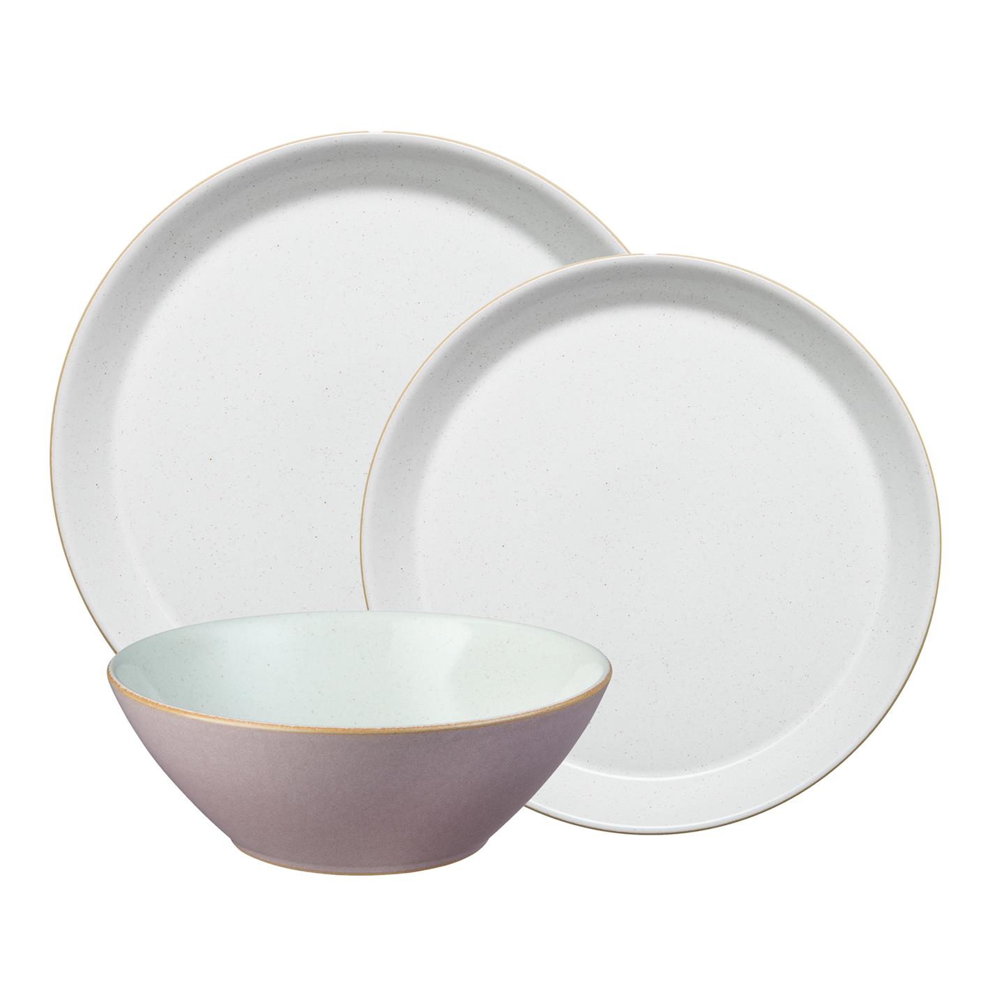 Impression Pink 12 Piece Dinnerware Set - Thumbnail 2