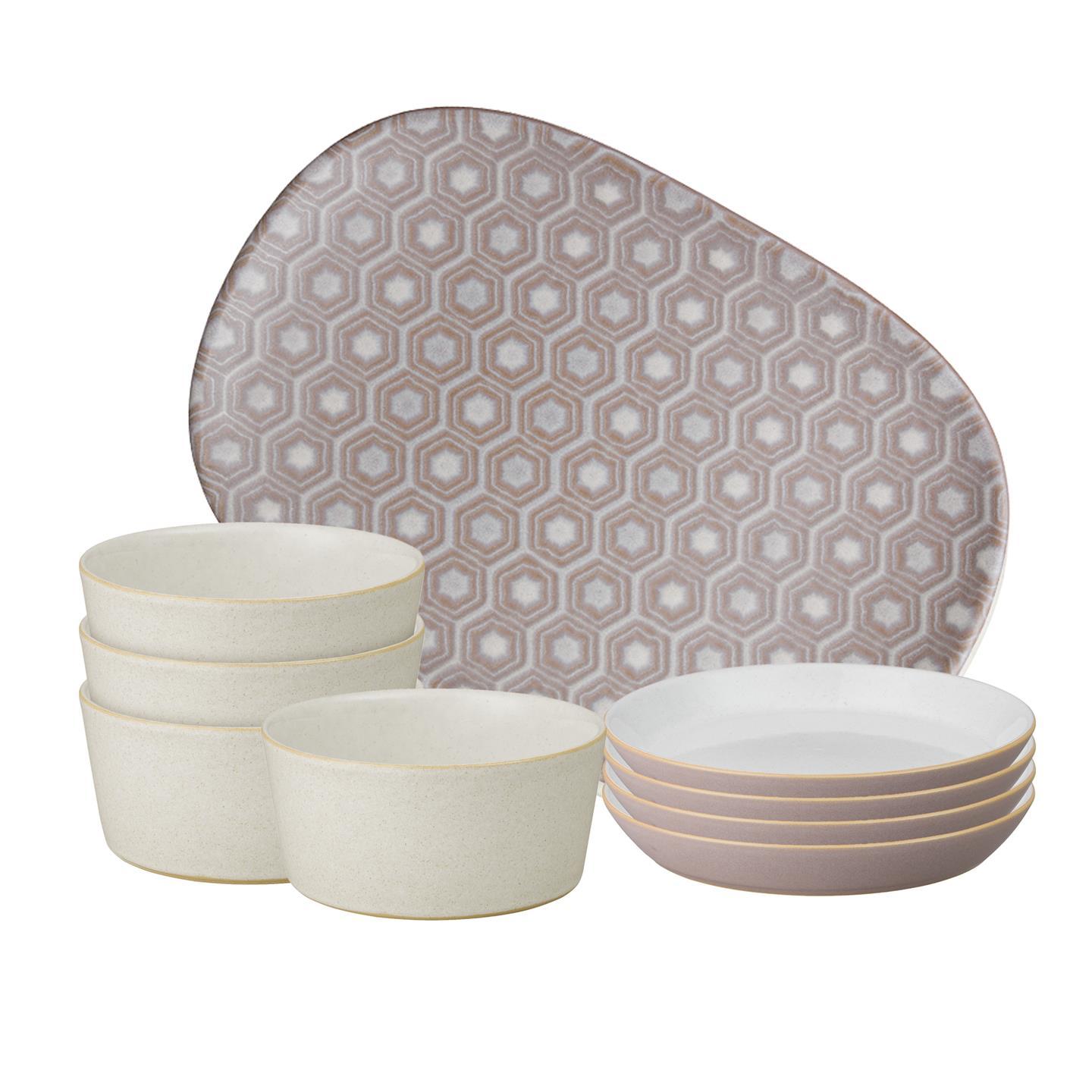 Impression Pink Serving Set