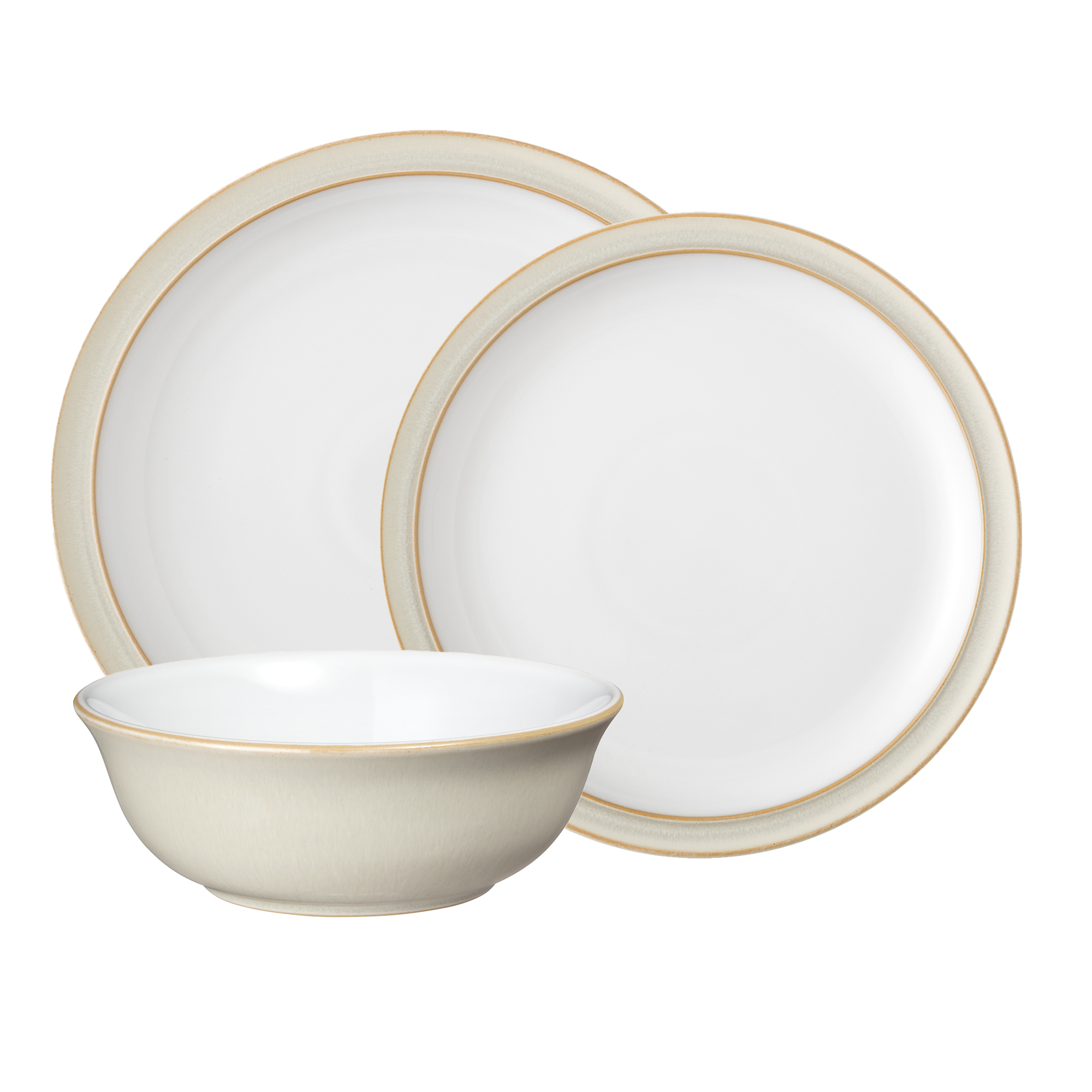 Linen 12 Piece Dinnerware Set - Thumbnail 2