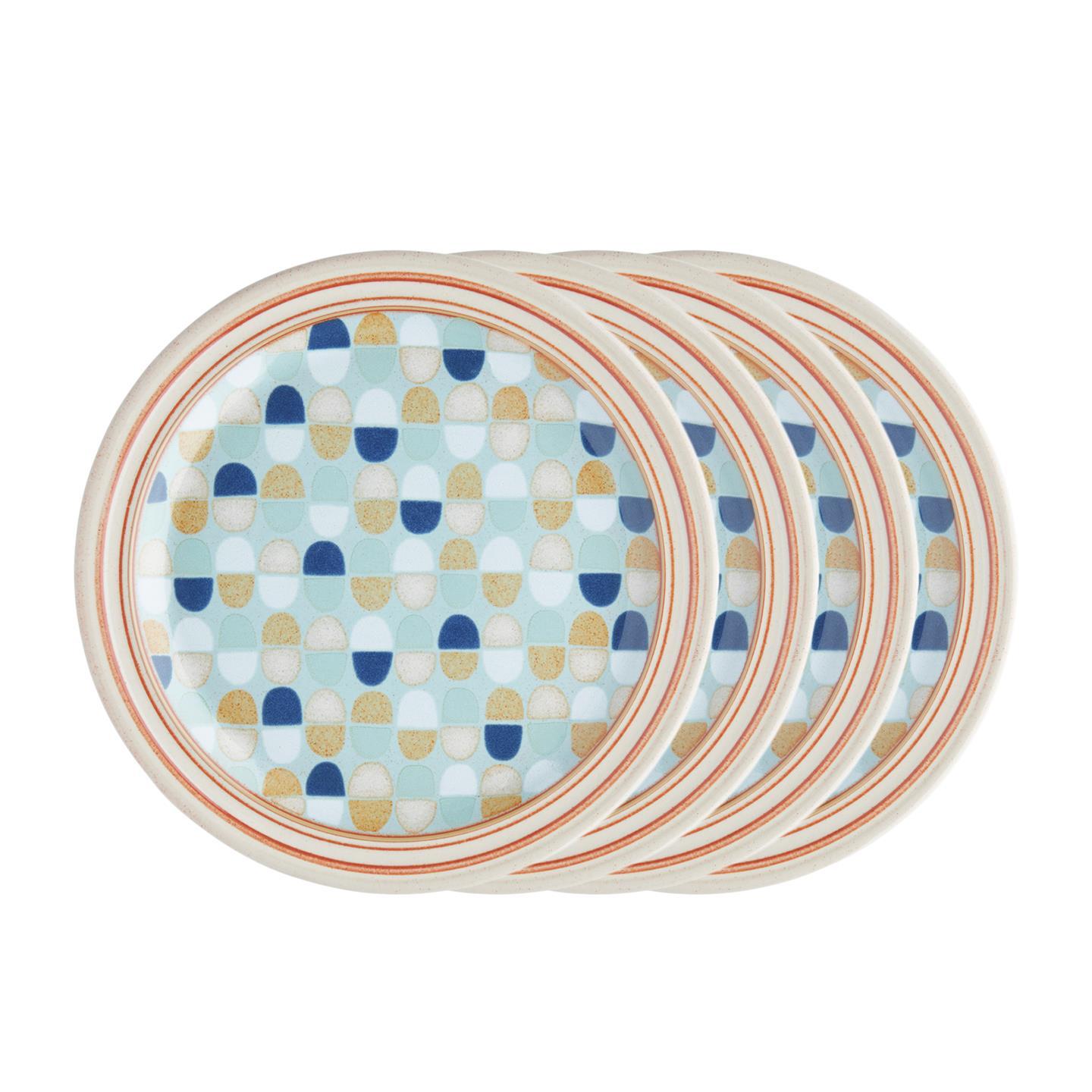 Heritage Pavilion Accent Medium Plates - Set Of 4