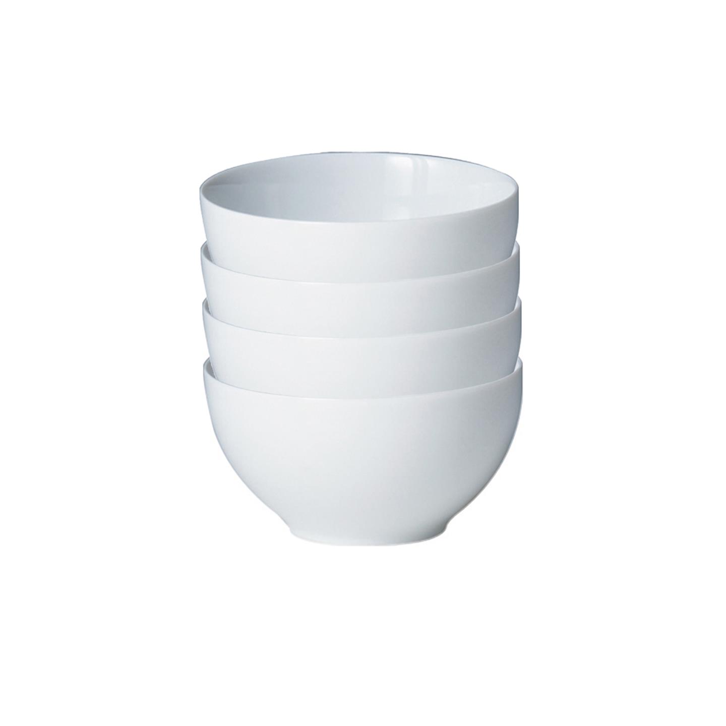 White By Denby Rice/Small Bowls - Set Of 4