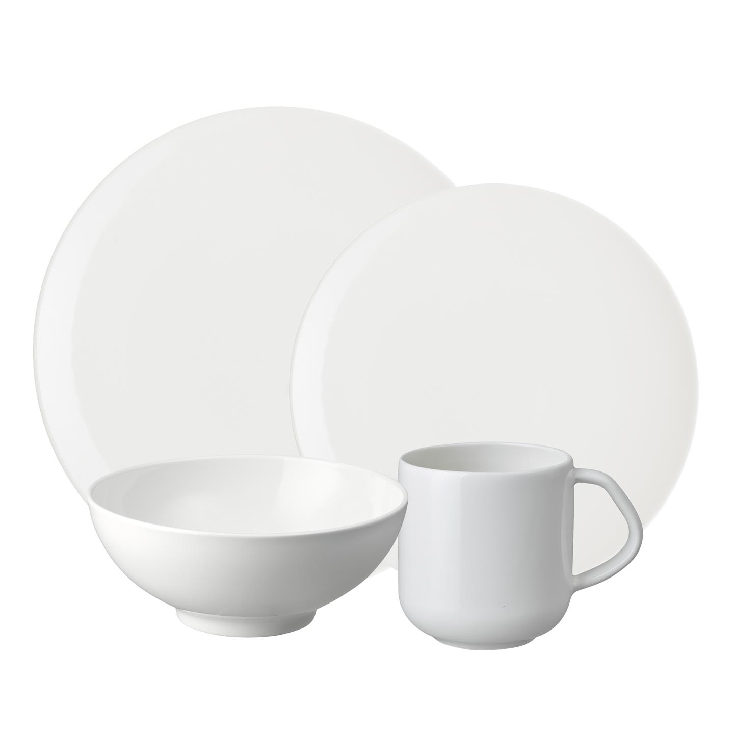 Classic White 16 Pc Set