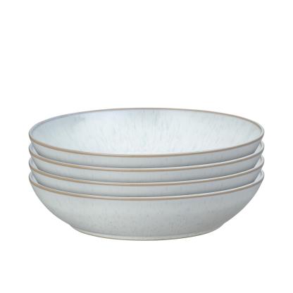 White Speckle Pasta Bowls - Set Of 4 - Thumbnail 4
