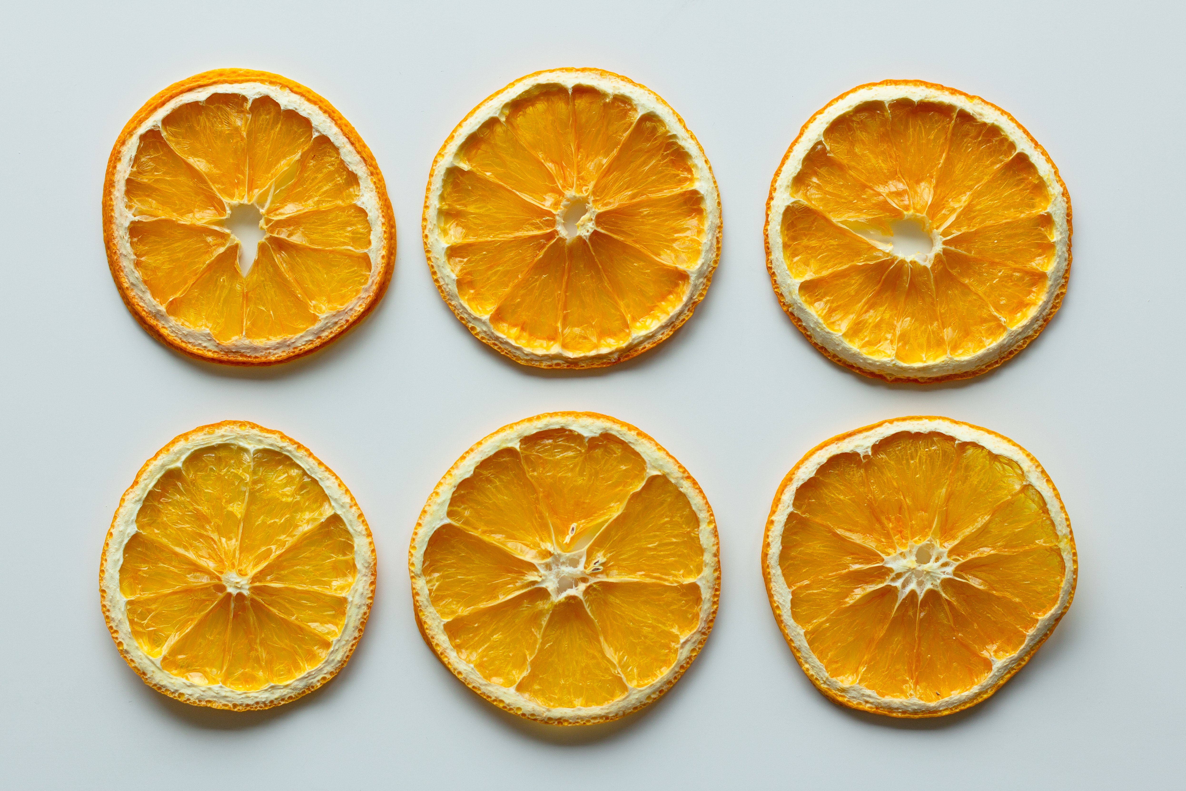 Dried orange slices