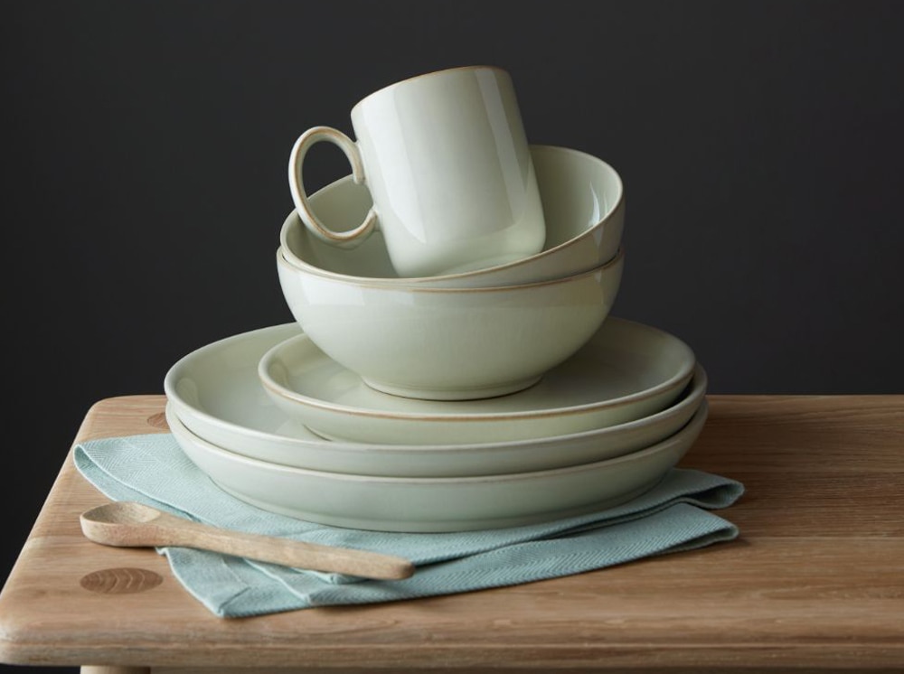 Linen Coupe items and straight mug