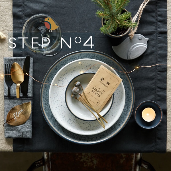Step 4 Tablesetting Step 4 Tablesetting