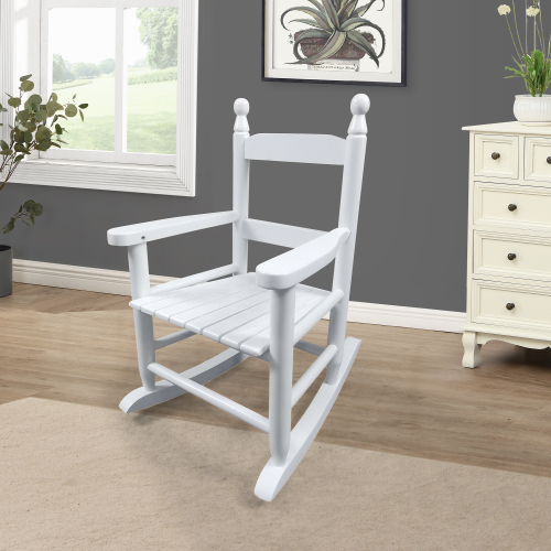 Children's rocking white chair- Indoor or Outdoor