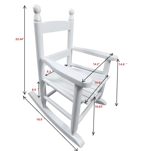 Children's rocking white chair- Indoor or Outdoor