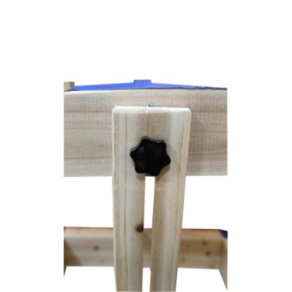 Children's Wooden Sandbox with Adjustable Canopy, Sandpit with Covers Kids Wood Playset Outdoor Backyard