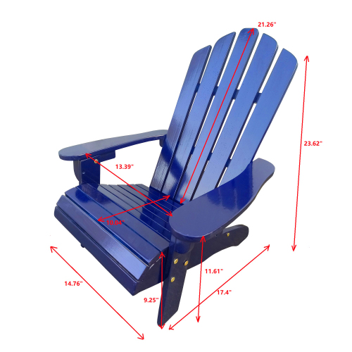 Wood Children Adirondack Chair