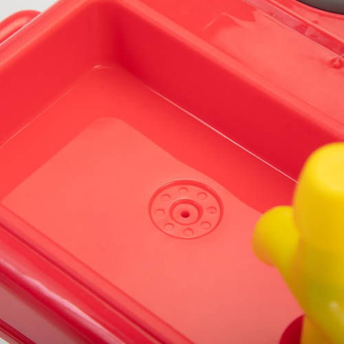 Kids Kitchen Playset Toys - Red