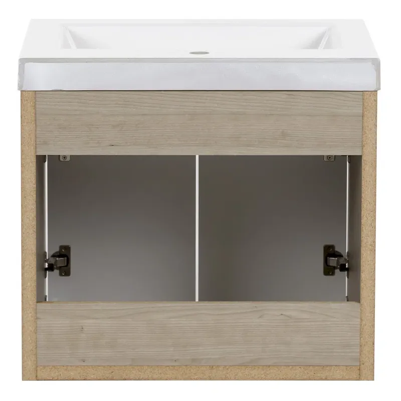 24.5" Wall-Mounted Single Bathroom Vanity Set