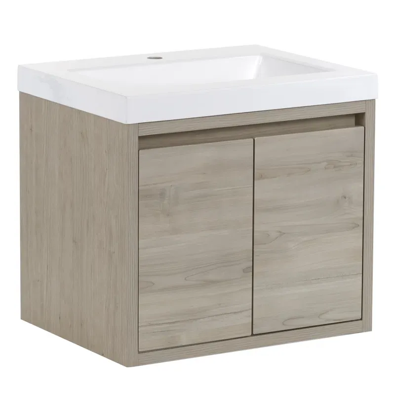 24.5" Wall-Mounted Single Bathroom Vanity Set