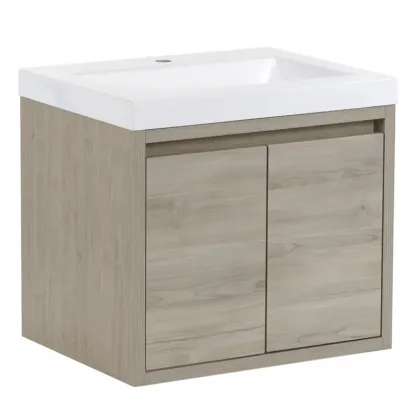 24.5" Wall-Mounted Single Bathroom Vanity Set