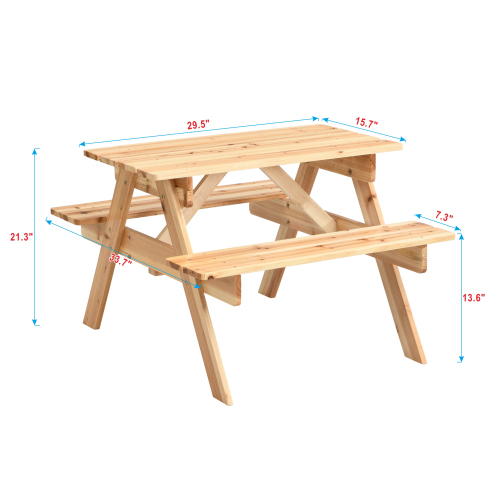 Children's dining tables and chairs