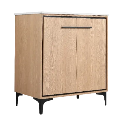 30 Inch Bathroom Vanity Base with Basin