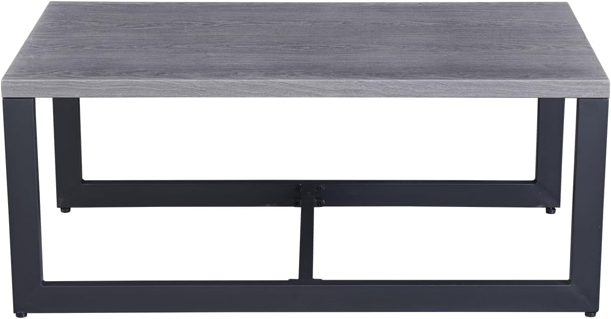 Outdoor Coffee Table Patio Side Table Sofa Table Grey