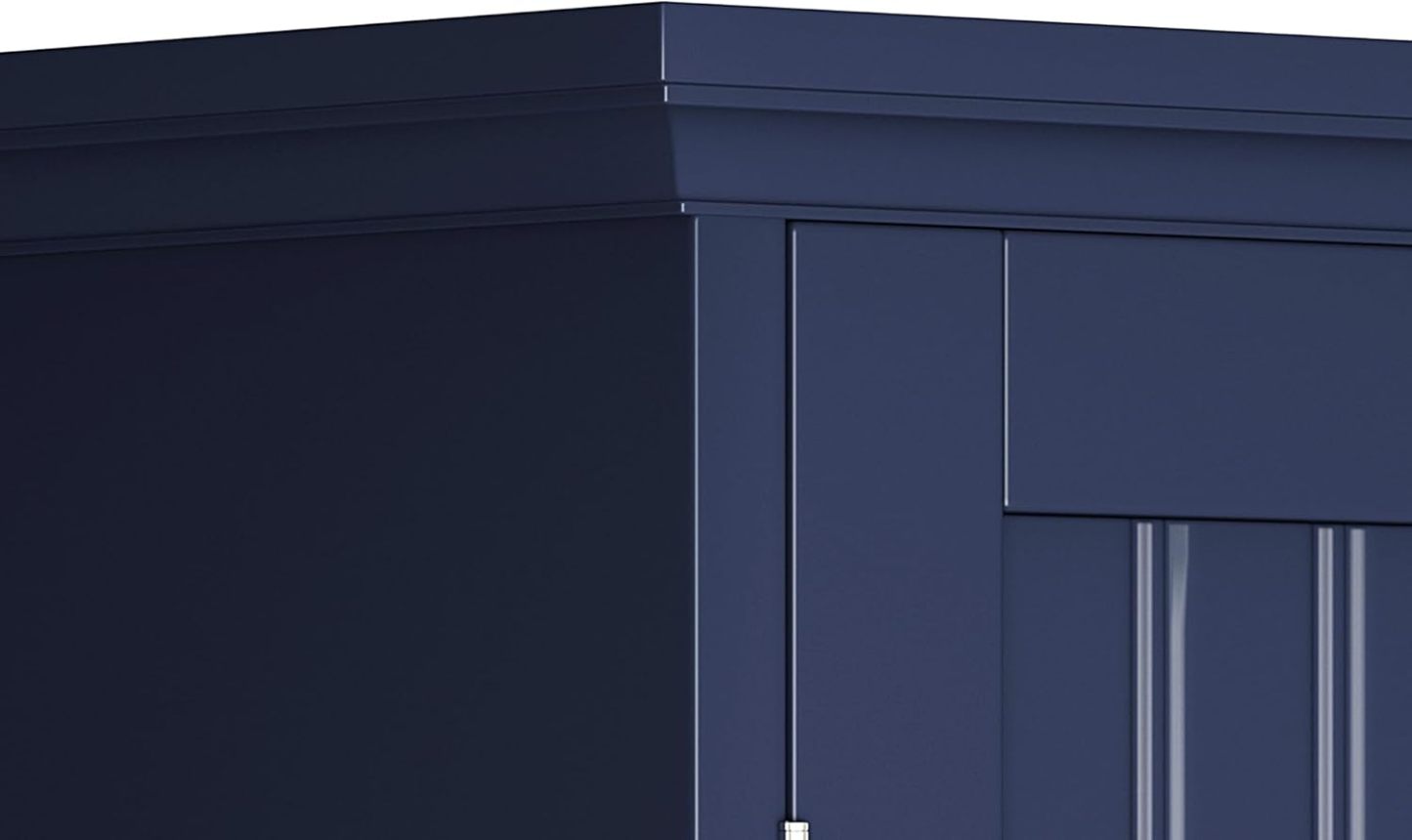 Bathroom Wall Cabinet, Over The Toilet Space Saver Storage Cabinet, Medicine Cabinet with 2 Door and Adjustable Shelves