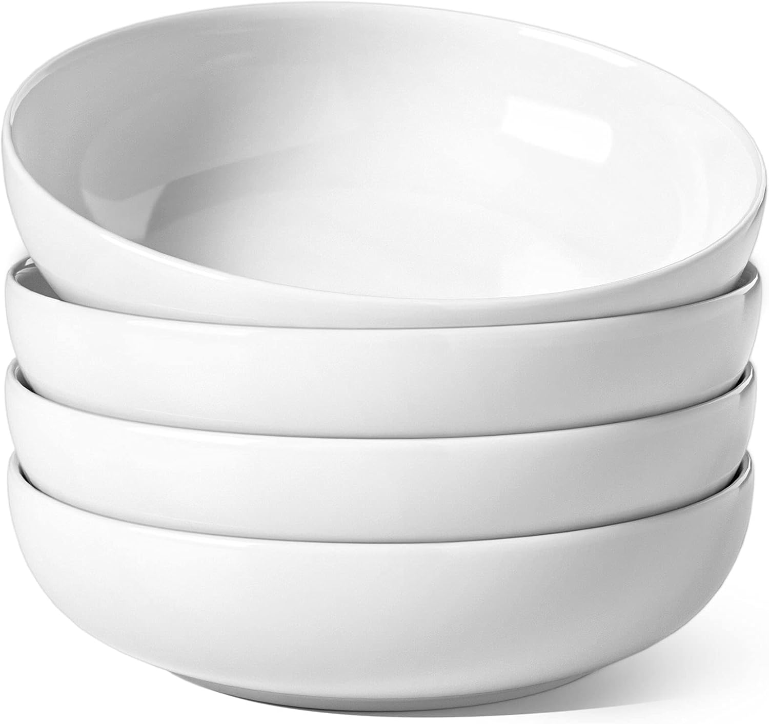 Pasta Bowls 45 OZ, Salad Bowls Set for Serving Soup, Pasta, Noodle, Dinner, Large Kitchen Bowl Plates
