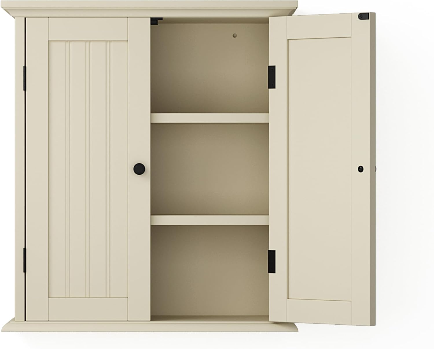 Bathroom Wall Cabinet, Over The Toilet Space Saver Storage Cabinet, Medicine Cabinet with 2 Door and Adjustable Shelves