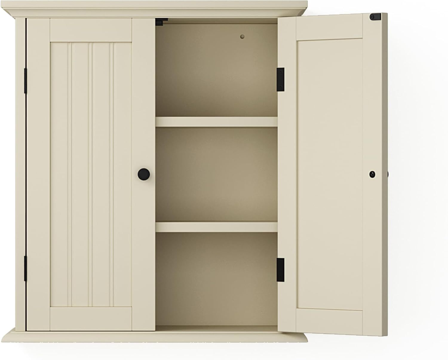Bathroom Wall Cabinet, Over The Toilet Space Saver Storage Cabinet, Medicine Cabinet with 2 Door and Adjustable Shelves