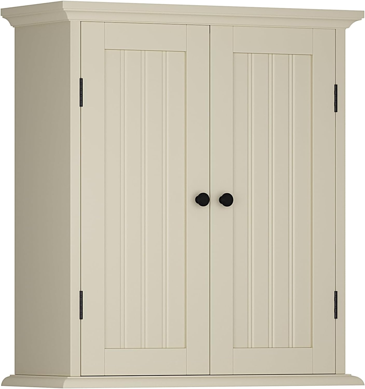 Bathroom Wall Cabinet, Over The Toilet Space Saver Storage Cabinet, Medicine Cabinet with 2 Door and Adjustable Shelves