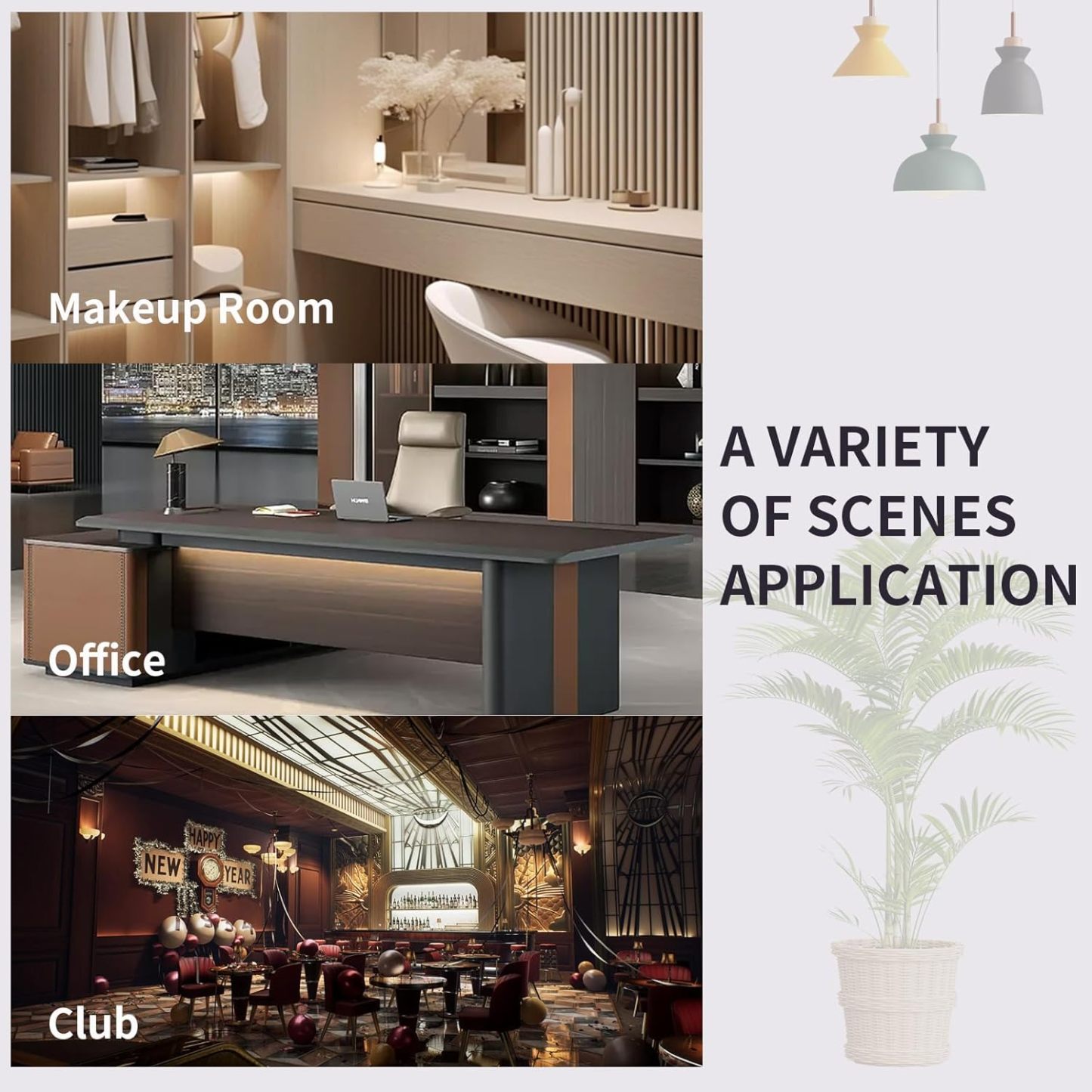 360 Degree Swivel Chair, Linen Upholstered Swivel Barrel Chair with Straight Armrest, Square Club Sofa Chair with Metal Base