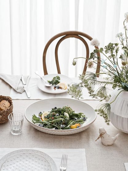 Serving Bowls, Large Oval Platters for Entertaining, Ceramic Serving Tray for Dinner, Pasta, Salad, Dessert, Turkey, Fish, Fruit