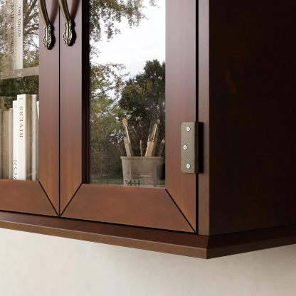 Wood Medicine Cabinet with Acrylic Doors, Bathroom Wall Cabinet with Adjustable Shelves Over The Toilet