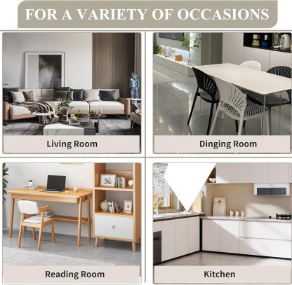 Rattan Bar Stool Set of 2, Linen Upholstered Barstool with Backrest, Swivel Bar Chair with Footrest